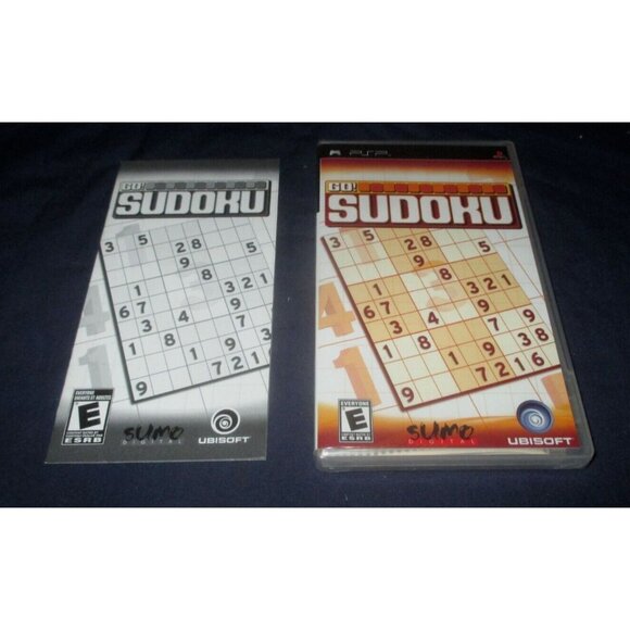Go! Sudoku (Sony PSP, 2006) (unopened) also with French manual - Picture 1 of 2